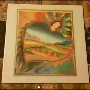 Inspirational Decorative Watercolor Tile by Jessel Miller